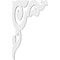 Ekena Millwork Rotherham Architectural Grade PVC Bracket, 5/8"W X 6"D X 10"H BKTP01X06X10RO - alternate 3